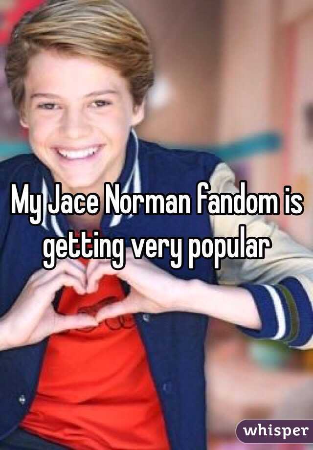 My Jace Norman fandom is getting very popular 