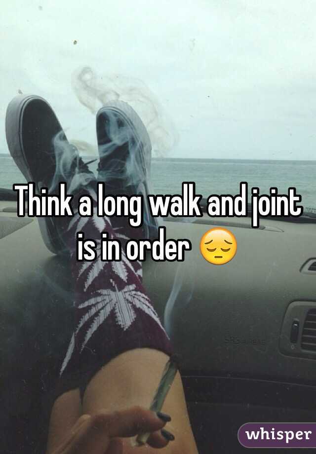 Think a long walk and joint is in order 😔