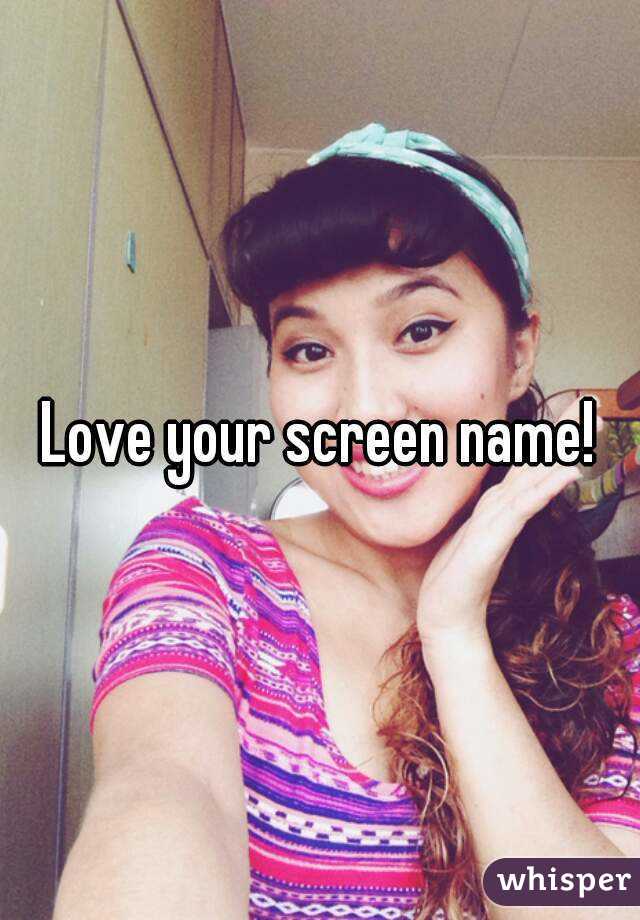 Love your screen name!