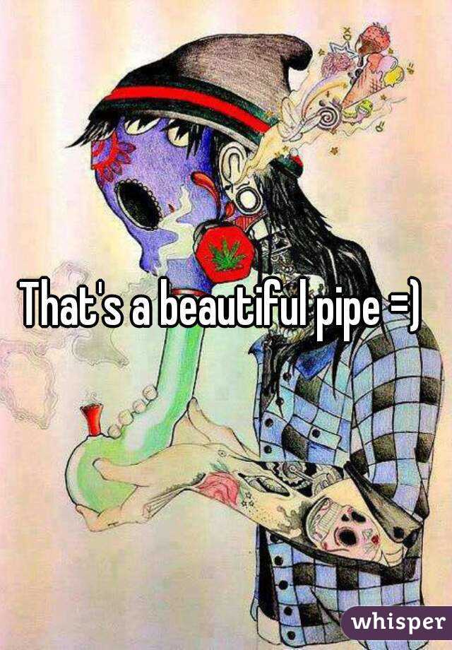 That's a beautiful pipe =) 