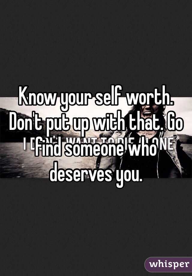 Know your self worth. Don't put up with that. Go find someone who deserves you. 