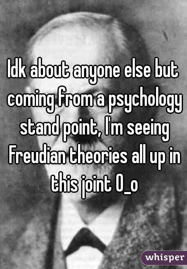 Idk about anyone else but coming from a psychology stand point, I'm seeing Freudian theories all up in this joint O_o