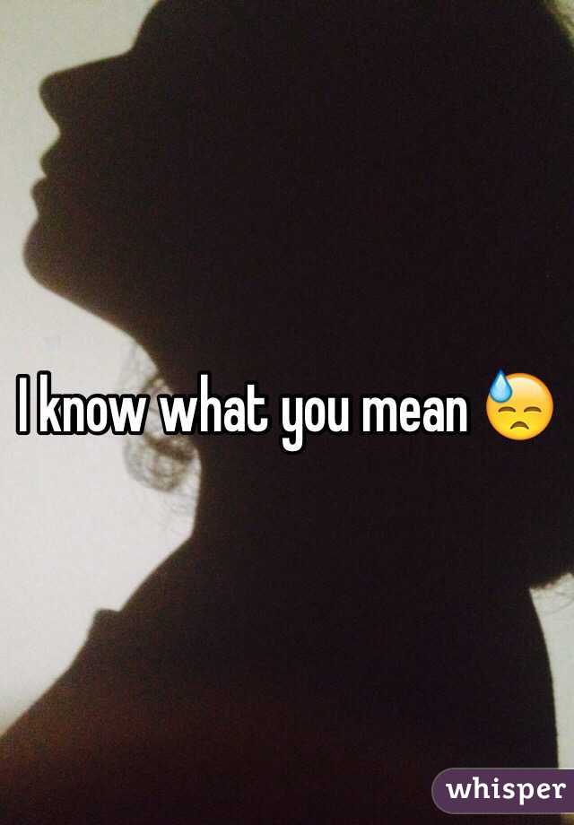 I know what you mean 😓