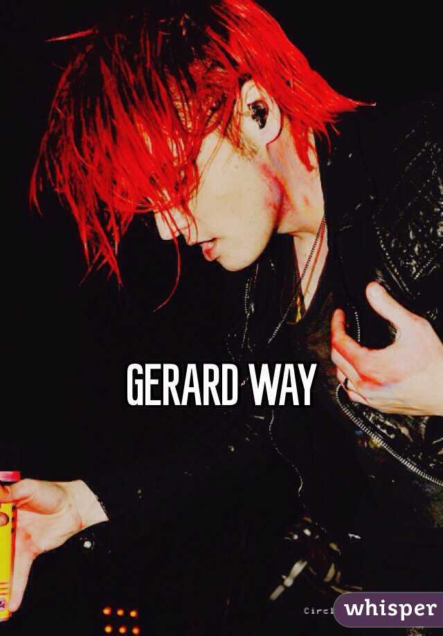 GERARD WAY