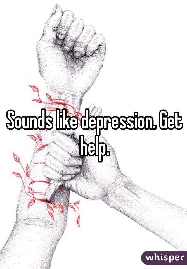 Sounds like depression. Get help.