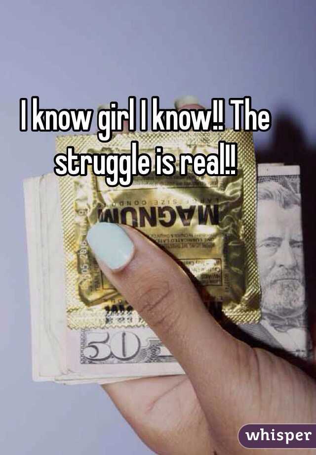 I know girl I know!! The struggle is real!!