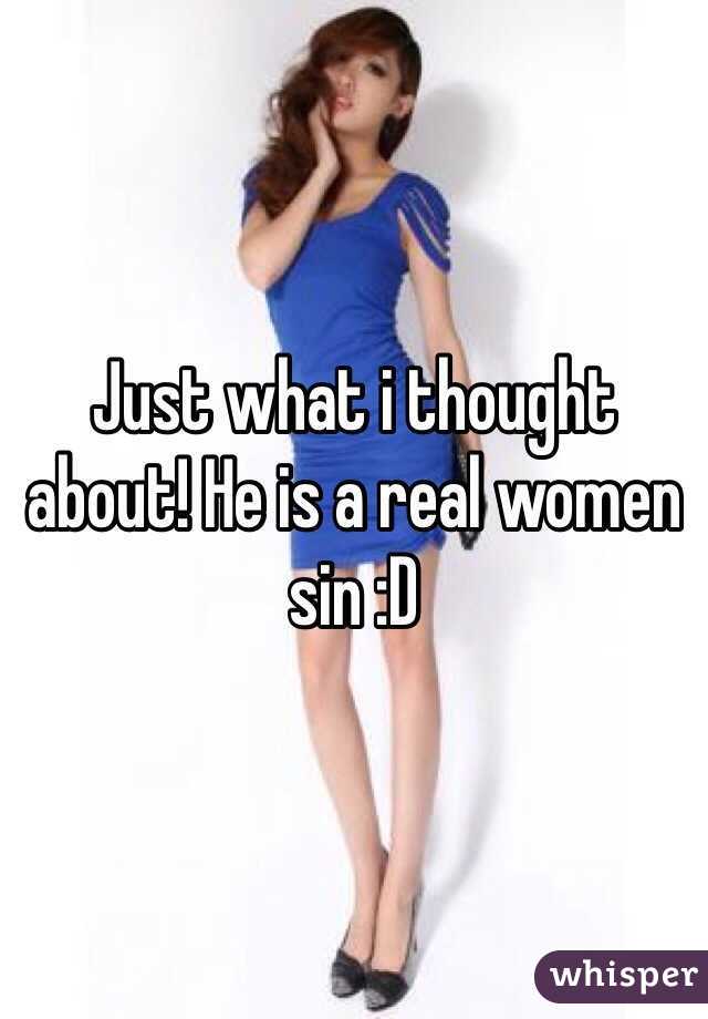 Just what i thought about! He is a real women sin :D 