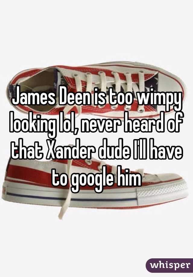 James Deen is too wimpy looking lol, never heard of that Xander dude I'll have to google him 