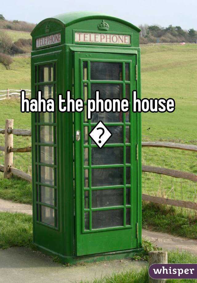 haha the phone house 😂