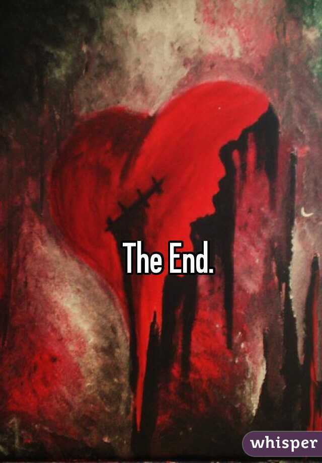The End.
