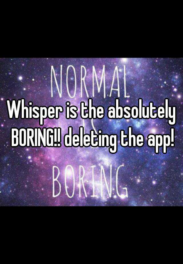 whisperings app newest version