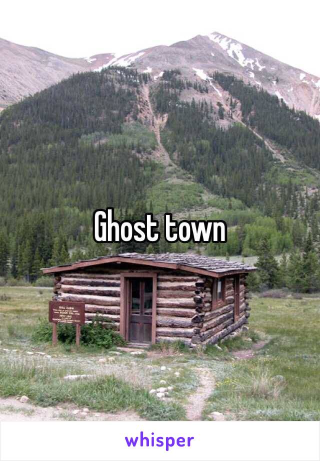 Ghost town