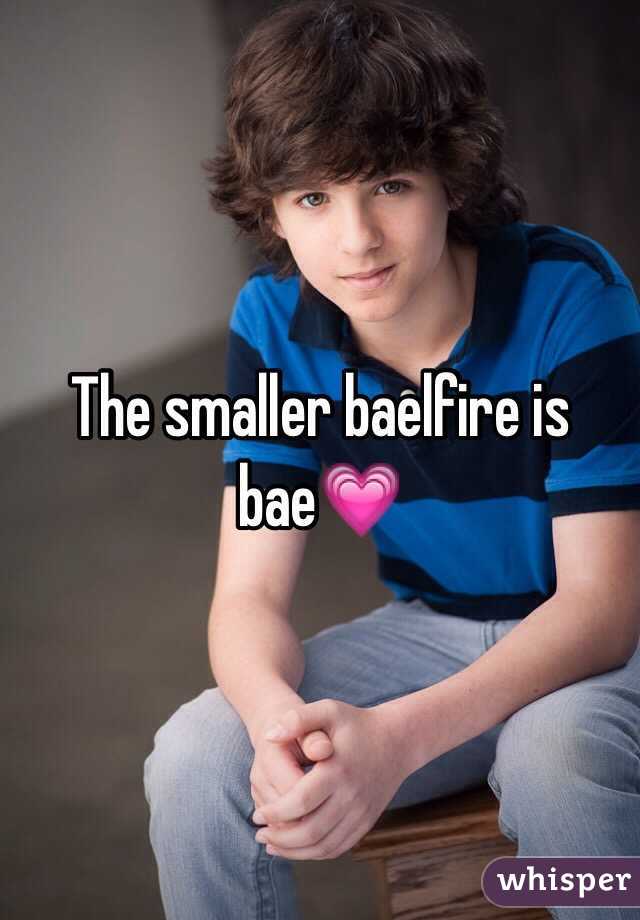 The smaller baelfire is bae💗