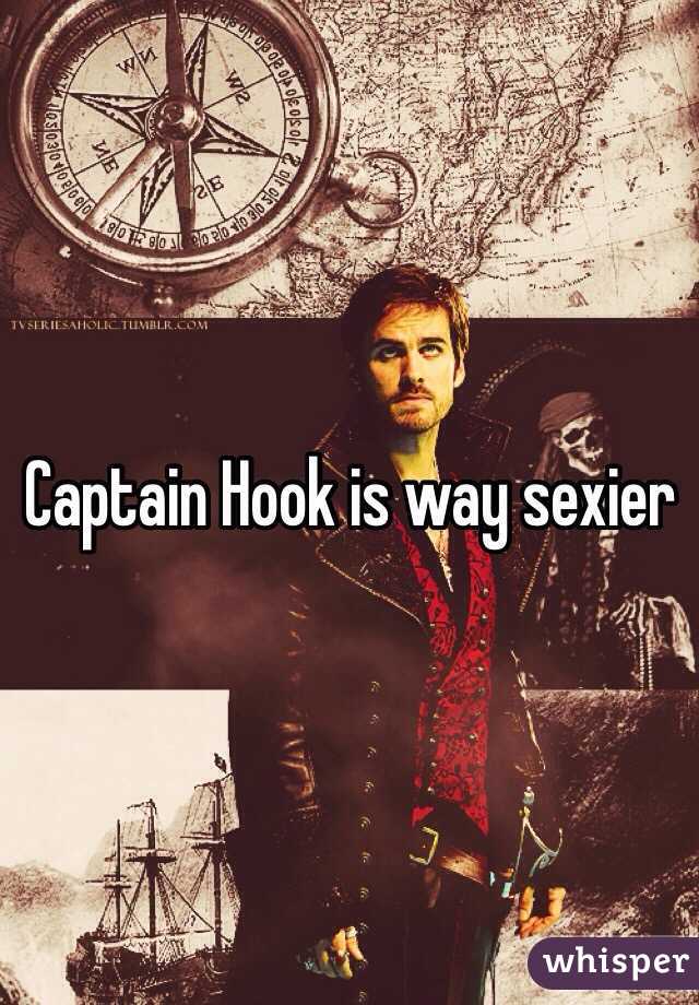 Captain Hook is way sexier 