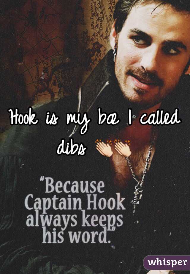 Hook is my bæ I called dibs 👏👏