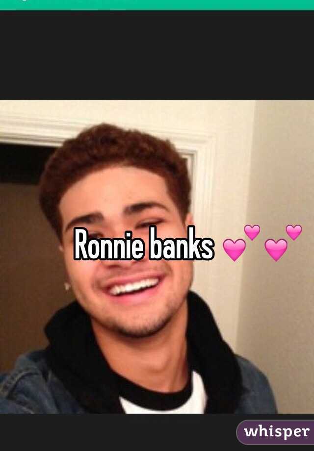 Ronnie banks 💕💕