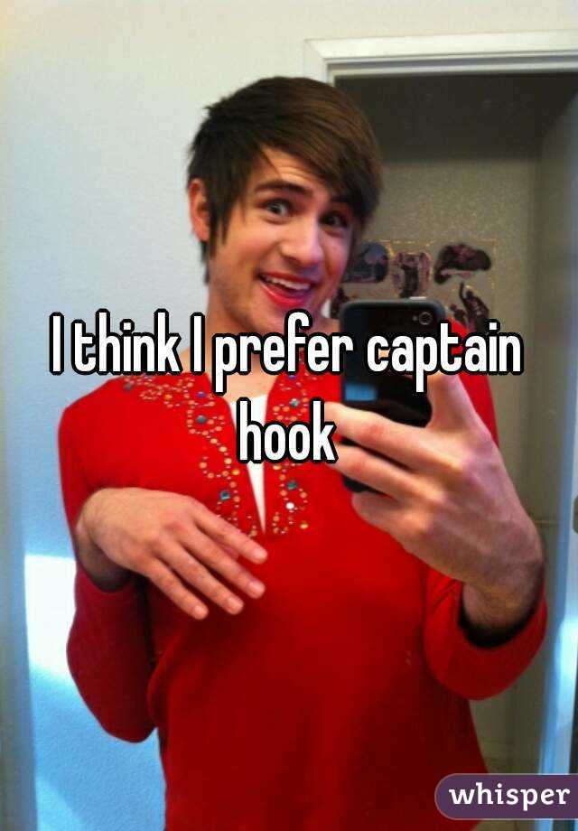 I think I prefer captain hook 