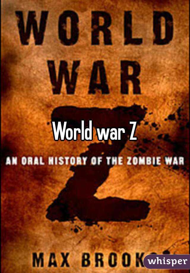 World war Z