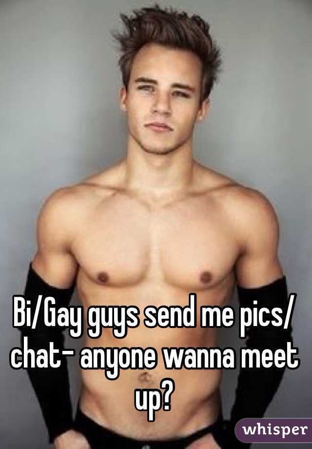 Bi/Gay guys send me pics/chat- anyone wanna meet up?