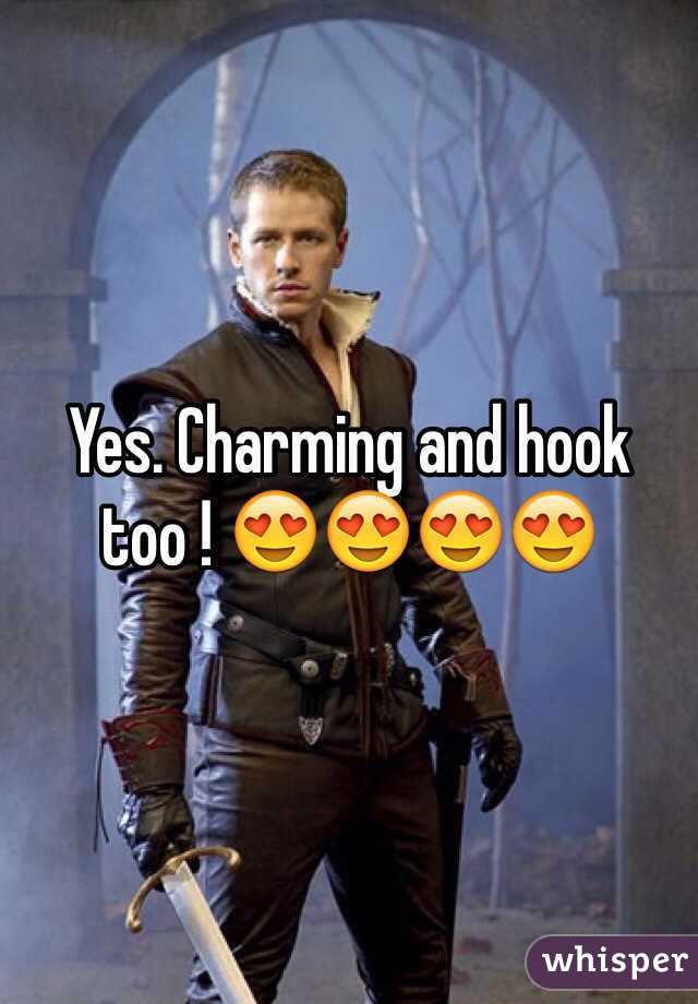 Yes. Charming and hook too ! 😍😍😍😍