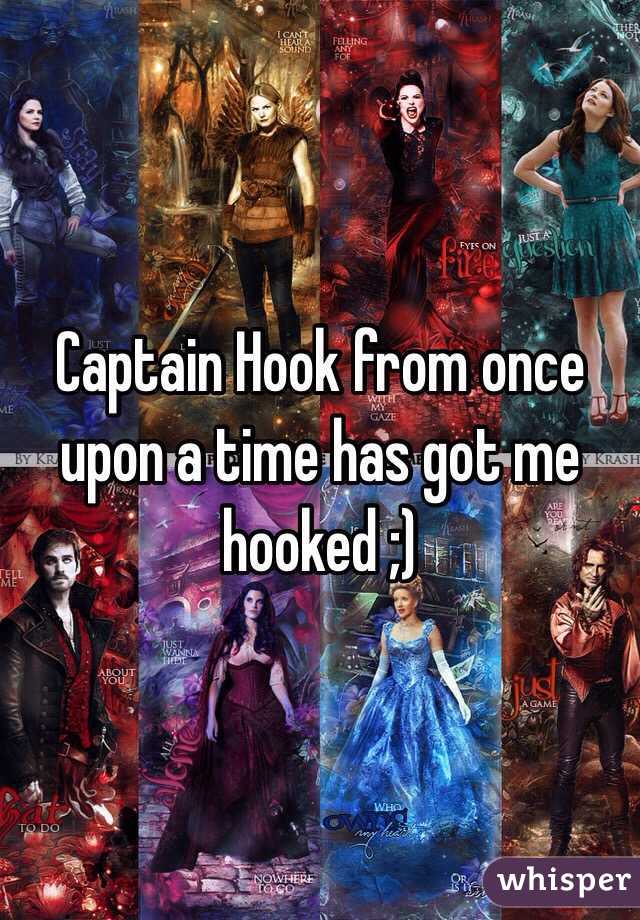 Captain Hook from once upon a time has got me hooked ;)