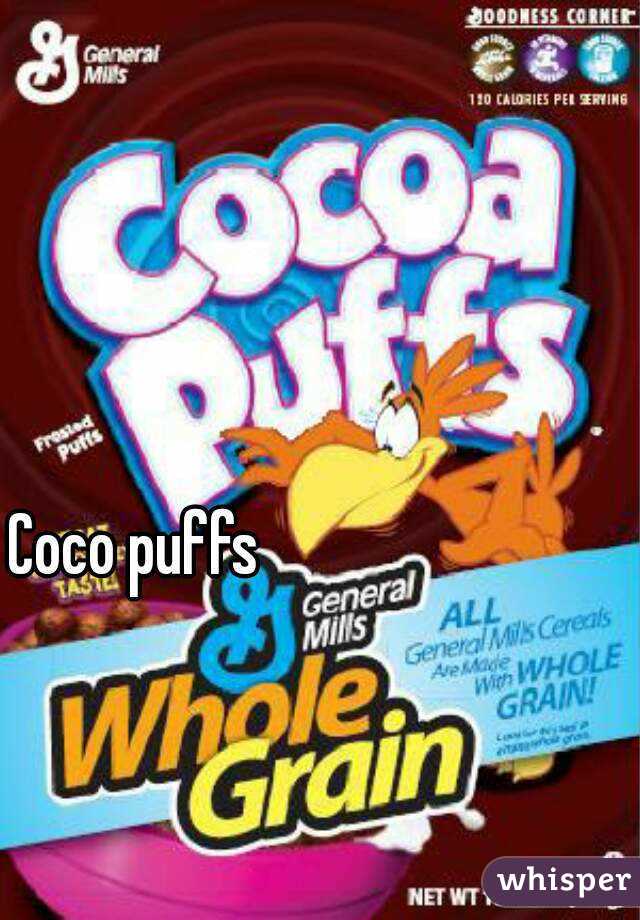 Coco puffs