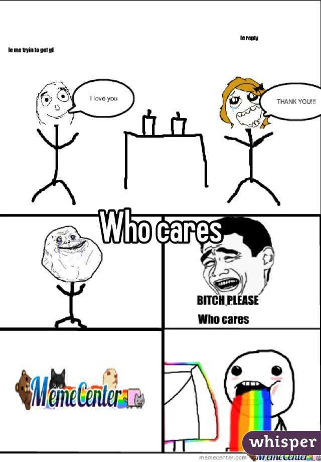 Who cares