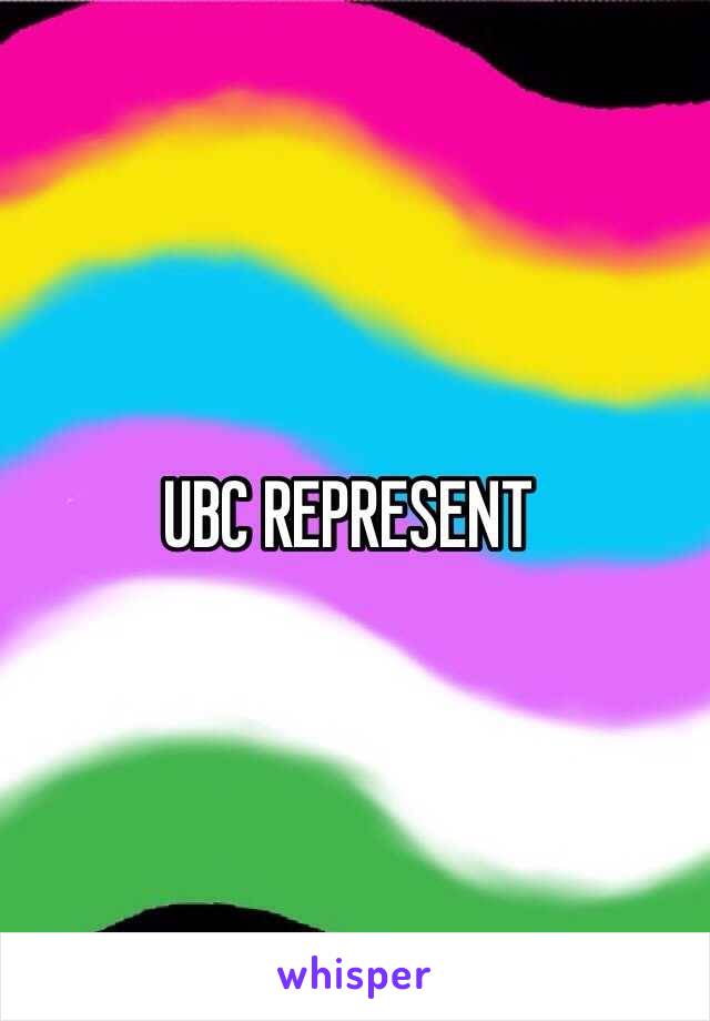 UBC REPRESENT