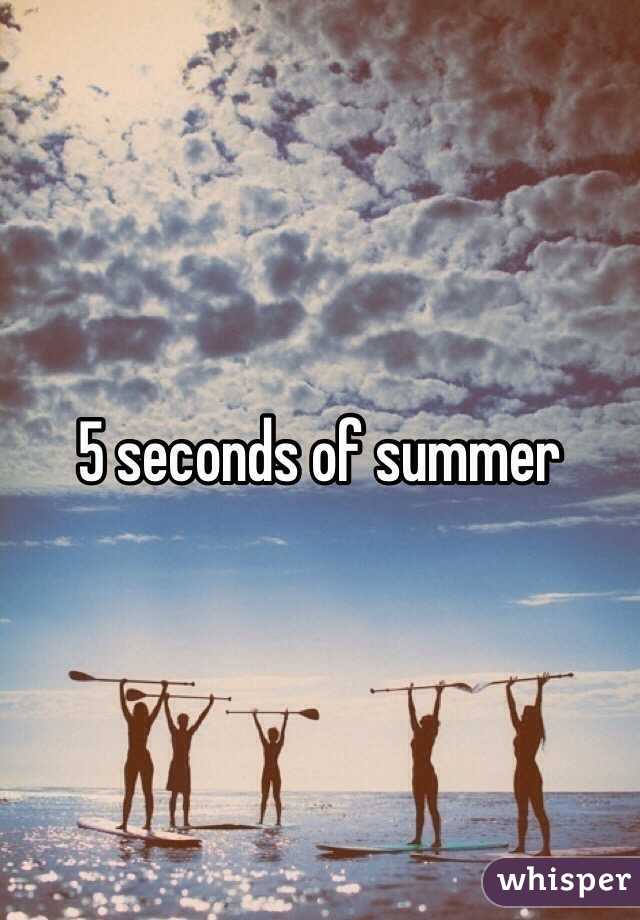 5 seconds of summer 