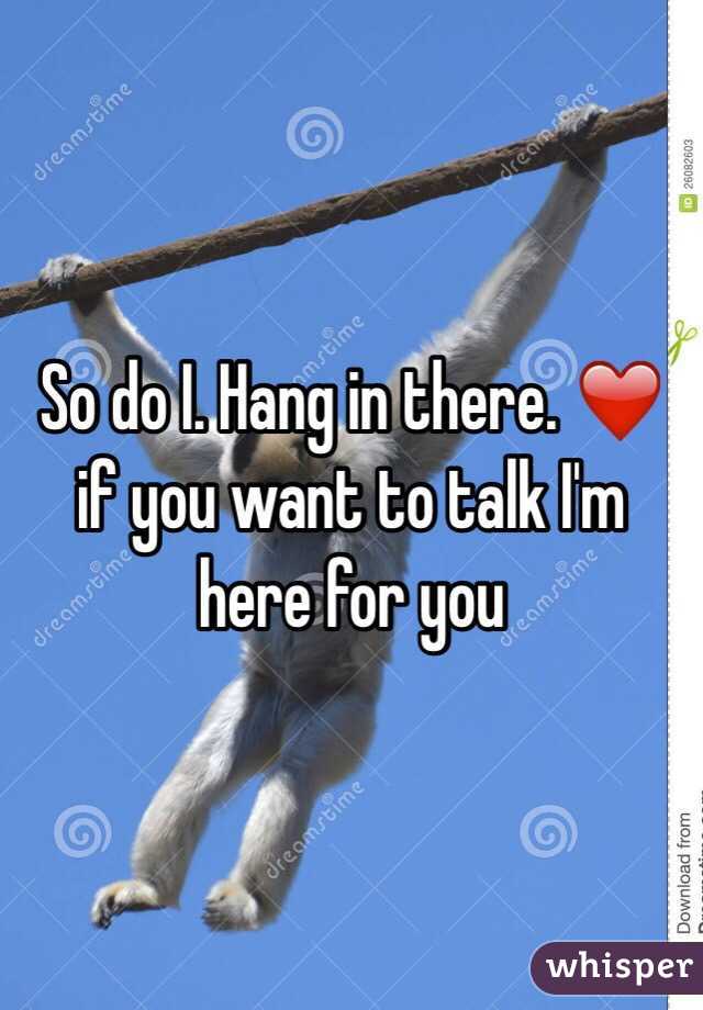 So do I. Hang in there. ❤️ if you want to talk I'm here for you