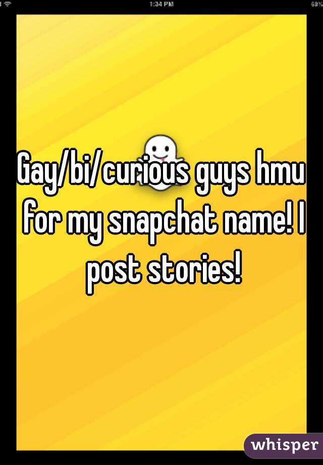 Gay snapchat names sexting