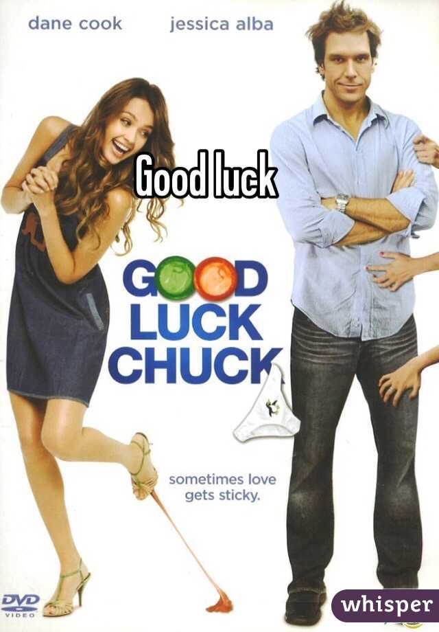 Good luck 