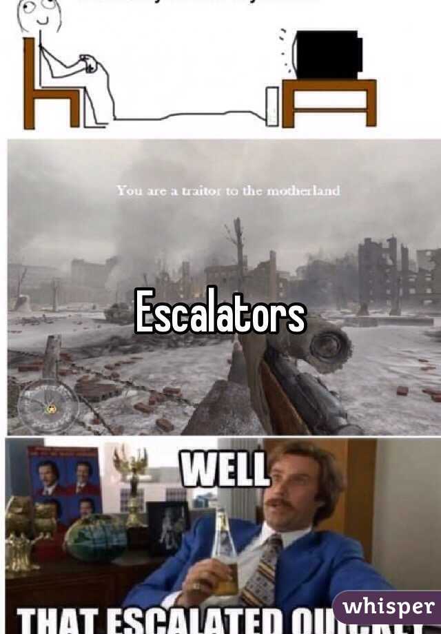 Escalators