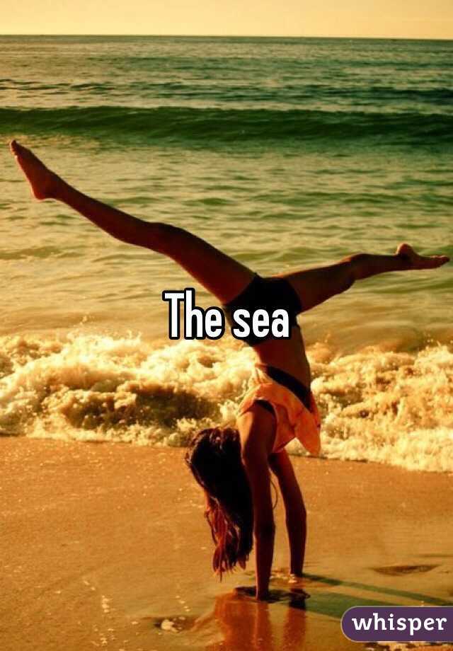 The sea