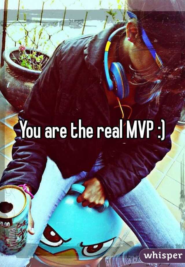 You are the real MVP :)
