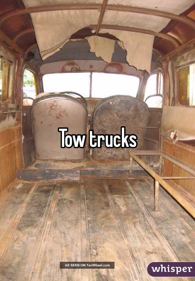 Tow trucks 