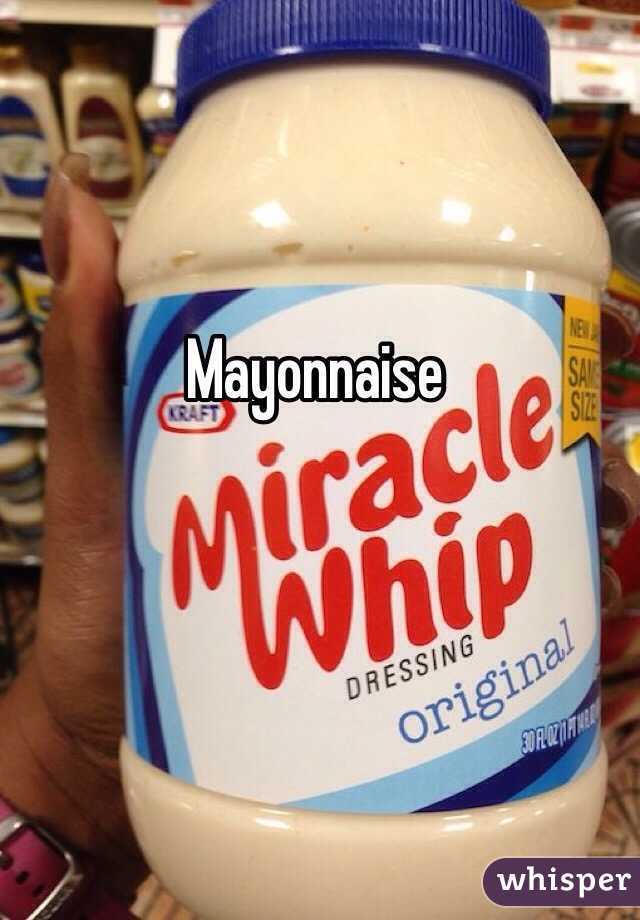 Mayonnaise 