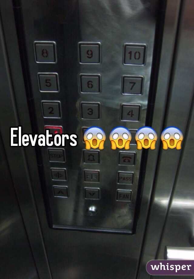 Elevators 😱😱😱😱