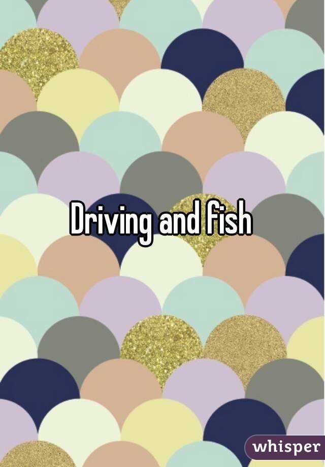 Driving and fish