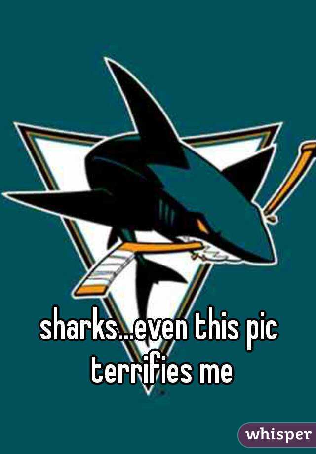 sharks...even this pic terrifies me