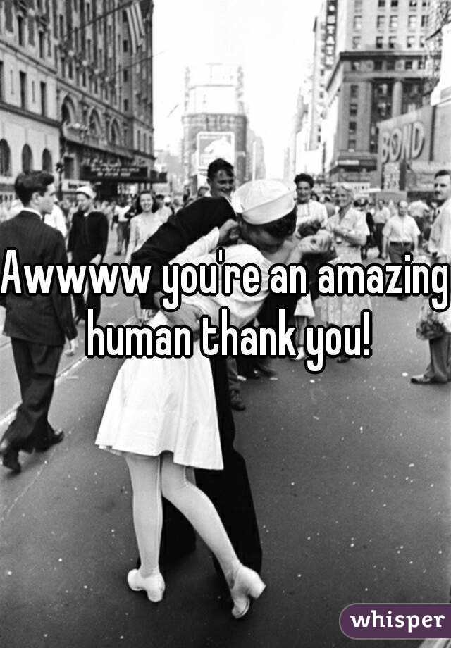 Awwww you're an amazing human thank you!