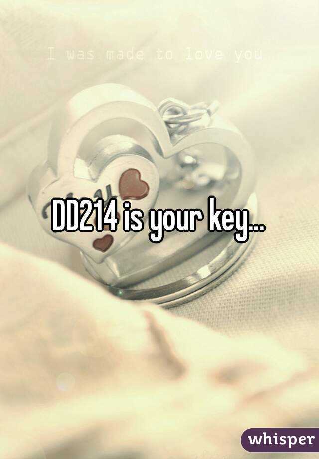 DD214 is your key...