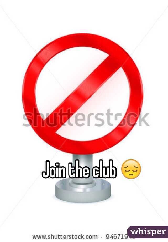 Join the club 😔