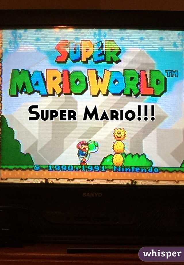Super Mario!!!
