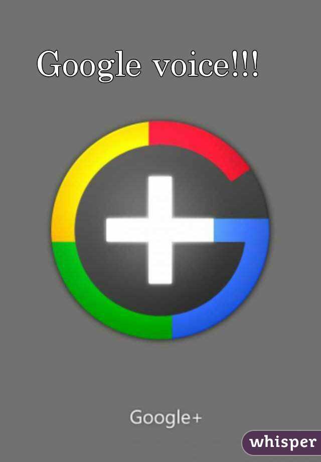 Google voice!!! 