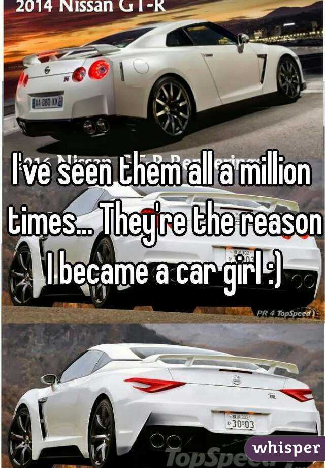 I've seen them all a million times... They're the reason I became a car girl :)