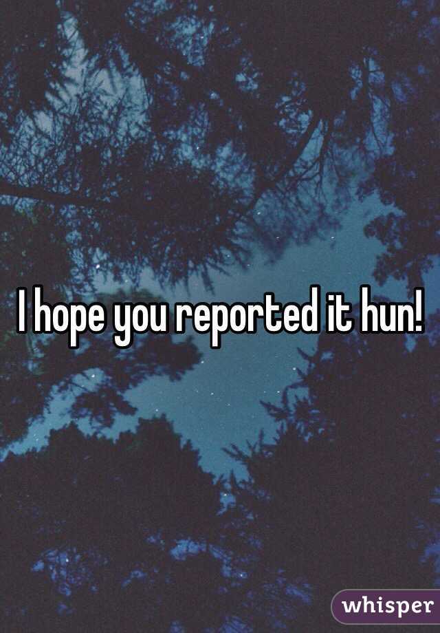 I hope you reported it hun!