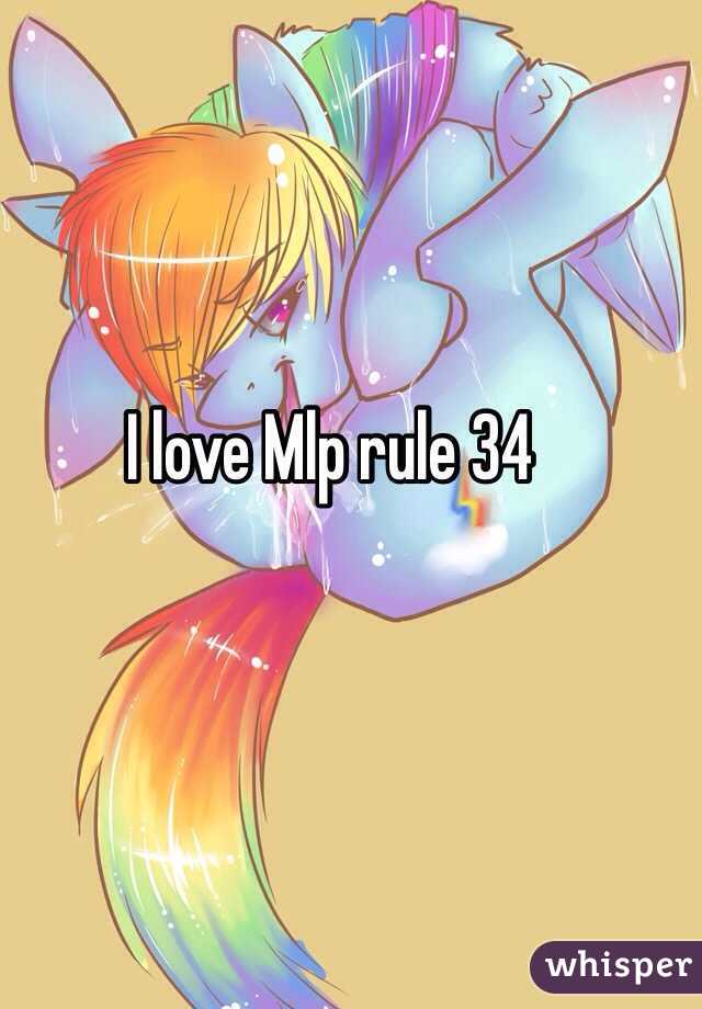 I love Mlp rule 34