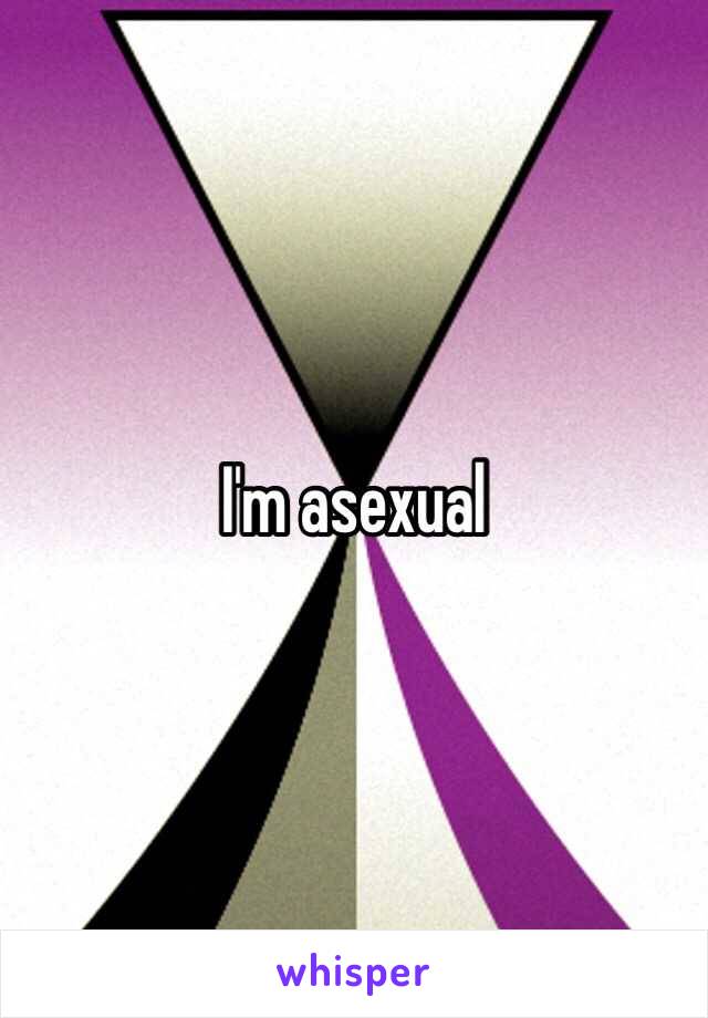 I'm asexual