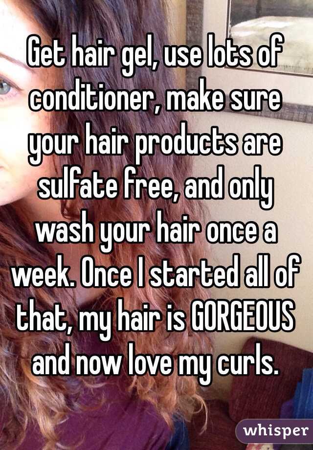 Get hair gel, use lots of conditioner, make sure your hair products are sulfate free, and only wash your hair once a week. Once I started all of that, my hair is GORGEOUS and now love my curls. 